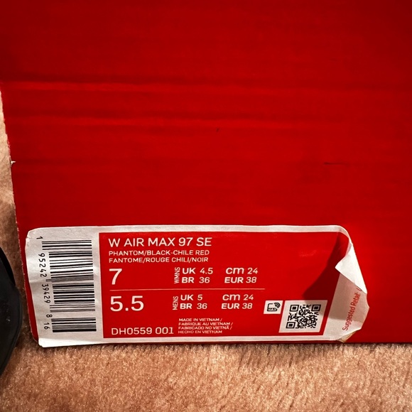 Nike Air Max 97 Phantom/black-Chile red - Picture 4 of 5